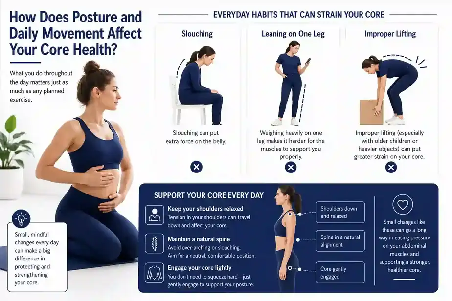 How Does Posture and Daily Movement Affect Your Core Health Wantage?