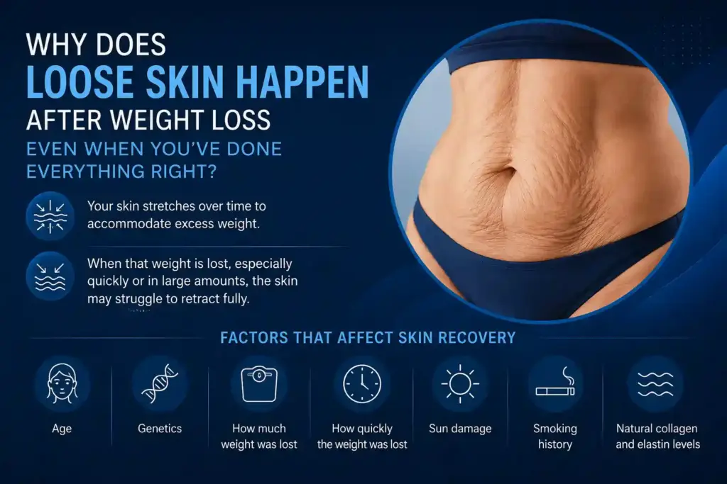 Why Does Loose Skin Happen After Weight Loss Even When You’ve Done Everything Right Wantage?